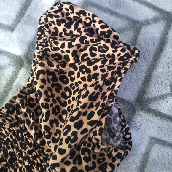 A cheetah print romper from forever21 - Picture 5 of 5